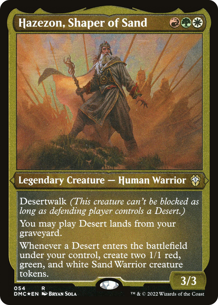 Hazezon, Shaper of Sand – Top Deck